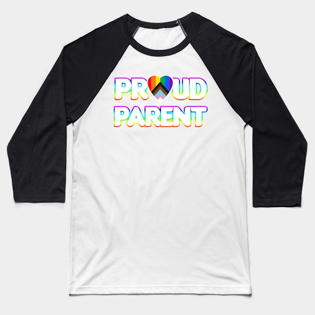 Proud Parent Baseball T-Shirt by BeeCee